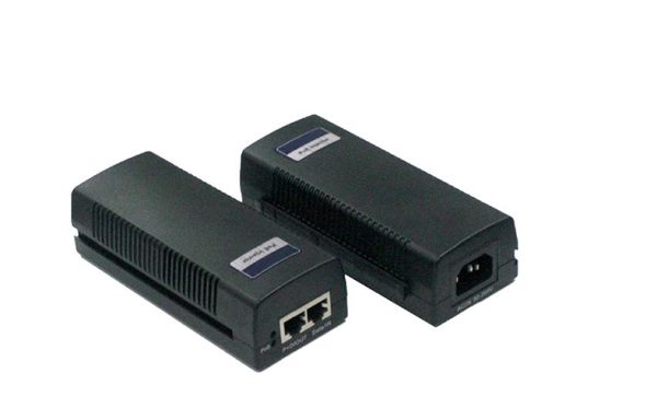 56VDC 35W 10/100/1000M Gigabit POE Injector