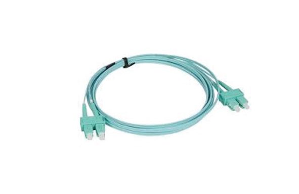 OM3 Multimode SC to SC Fiber Optic Patch Cablee