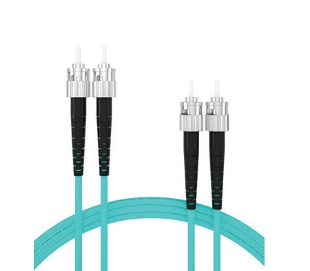 OM3 ST ST Multimode Duplex Fiber Patch Cable