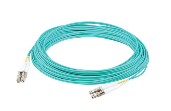 OM4 LC LC Multimode Duplex Fiber Patch Cable