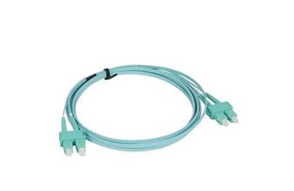 OM4 SC SC Multimode Duplex Fiber Patch Cable